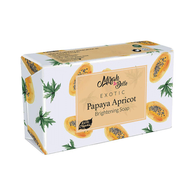 Mirah Belle Exotic Papaya Apricot Brightening Soap