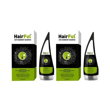 HairFul Anti Dandruff Shampoo (120ml Each)