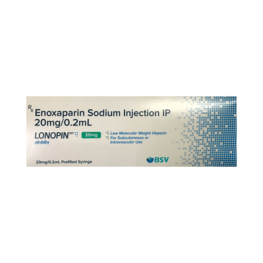 Lonopin 20mg Injection