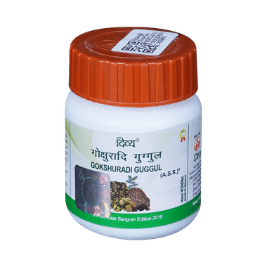 Patanjali Divya Gokshuradi Guggul | Supports Kidney & Urinary Health