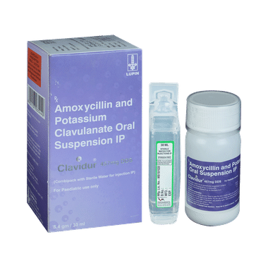 Clavidur 457mg DDS Oral Suspension