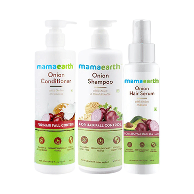Mamaearth Anti- Hairfall Combo With Goodness Of Onion