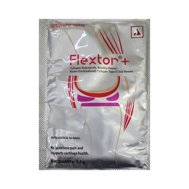 Flextor+ Collagen Type II & Rosehip Extract Powder