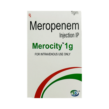 Merocity 1g Injection
