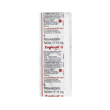 Zupitor 10mg Tablet