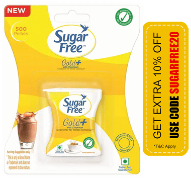 Sugar Free Gold Plus Low Calorie Aspartame Sweetener