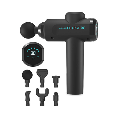 Caresmith Charge X Massage Gun with Touchscreen Display Black