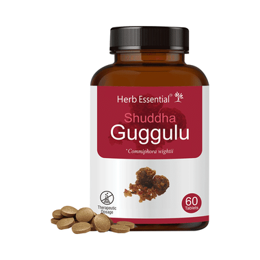 Herb Essential Shuddha Guggulu 500mg Tablet