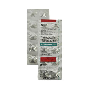 Buy Vonotor 20mg Tablet Online: View Uses, Side Effects, Price ...