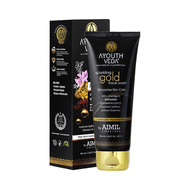 Ayouthveda Sparkling Gold Face Wash