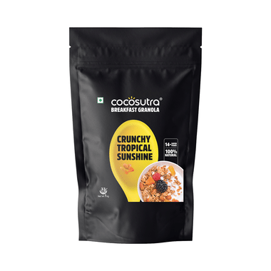 Cocosutra Breakfast Granola Crunchy Tropical Sunshine