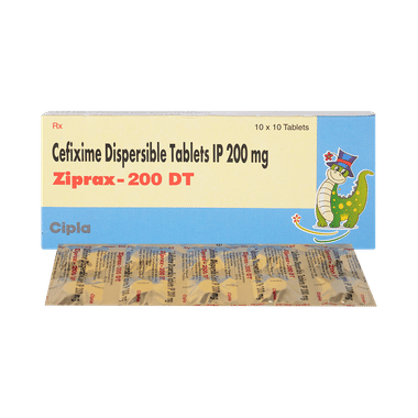 Ziprax 200 DT Tablet