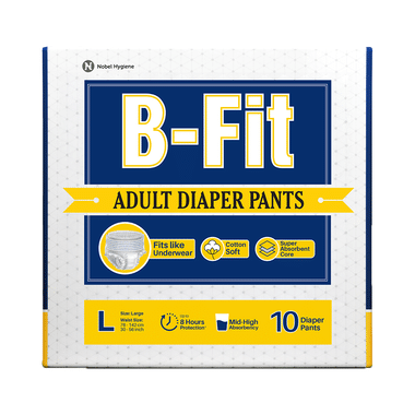 B-Fit Adult Diaper Pants Large