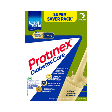 Protinex Diabetes Care - with Protein and High Fiber for Blood Sugar Control (500gm Each)