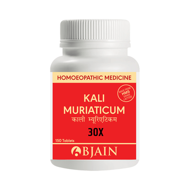 Bjain Kali Muriaticum Biochemic Tablet 30X
