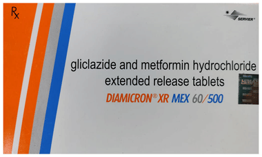 Diamicron XR Mex 60/500 Tablet Diamicron XR Mex 60/500 Tablet