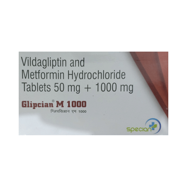 Glipcian M 1000 Tablet