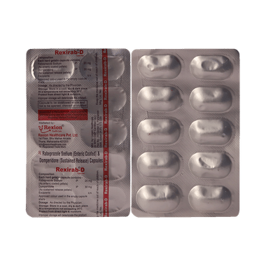 Rexirab D 30mg/20mg Capsule SR