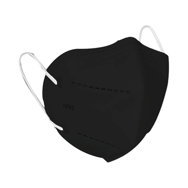 Lioncrown 5-Layer N95 Reusable Face Mask Black