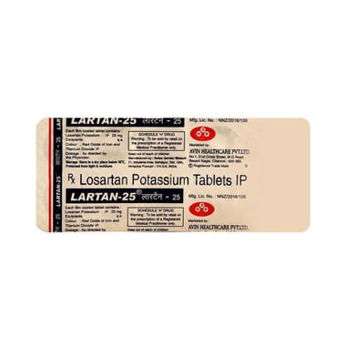 Lartan 25 Tablet