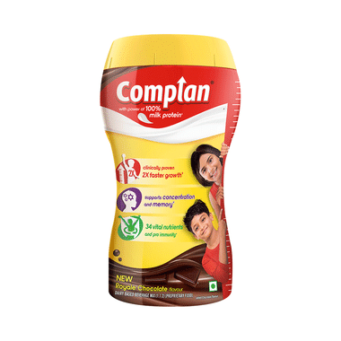 Complan Nutrition Drink Powder For Children | Nutrition Drink For Kids With Protein & 34 Vital Nutrients | Royale Chocolate