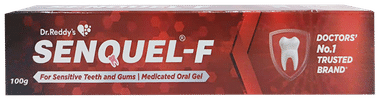Senquel-F Foaming Medicated Oral Gel | For Sensitive Teeth & Gums