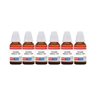 Dr. Majumder Homeo World Calcarea Renalis Dilution(30ml Each) 50M