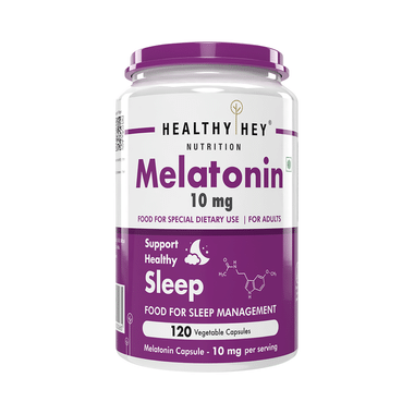 HealthyHey Melatonin 10mg Vegetable Capsule