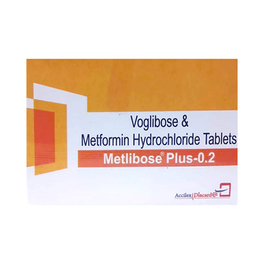 Metlibose Plus 0.2 Tablet SR