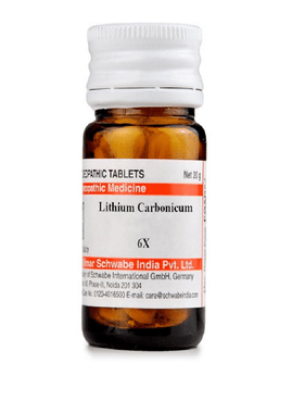 Dr Willmar Schwabe India Lithium Carbonicum Trituration Tablet 6X