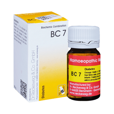 Dr. Reckeweg Bio-Combination 7 (BC 7) Tablet