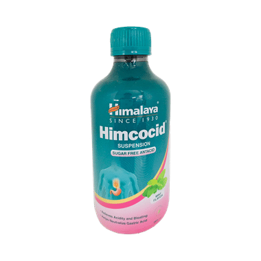 Himalaya Himcocid Sugar Free Suspension| Antacid Mint