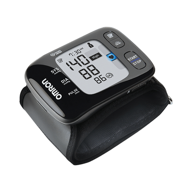 Omron HEM 6232T Bluetooth Wrist Blood Pressure Monitor Black