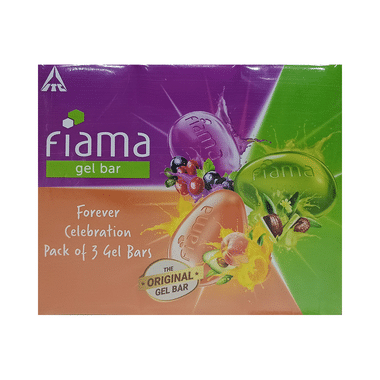 Fiama Forever Celebration Gel Bar (125gm Each)