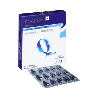 CoQ 300 Coenzyme Q10 Softgel | The Cellular Energizer