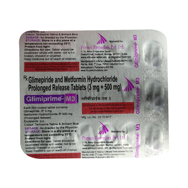 Glimiprime-M3 Tablet PR