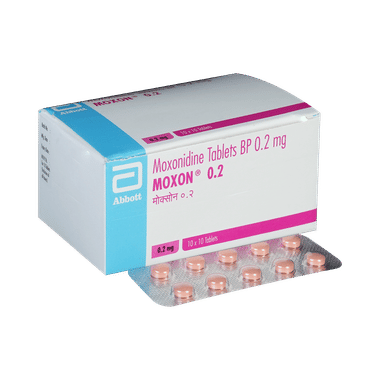 मोक्सोन 0.2mg टैबलेट