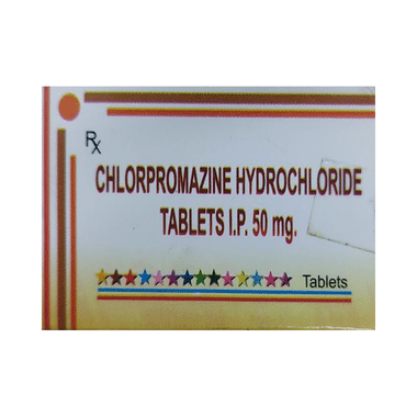 Chlorpromazine Hydrochloride 50mg Tablet