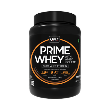 QNT Prime Whey Isolate Powder Irish Chocolate