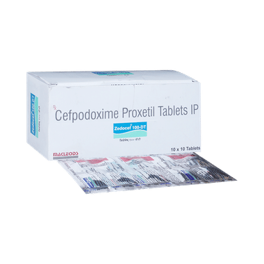 Zedocef 100mg Tablet DT