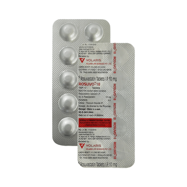 Rosuvo 10mg Tablet