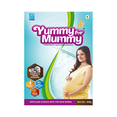 Yummy For Mummy Pregnant And Lactating Women Supplement Cookies & Cream