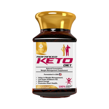 Mountainor Advanced Keto Diet Weight Management Supplement Veg Capsule