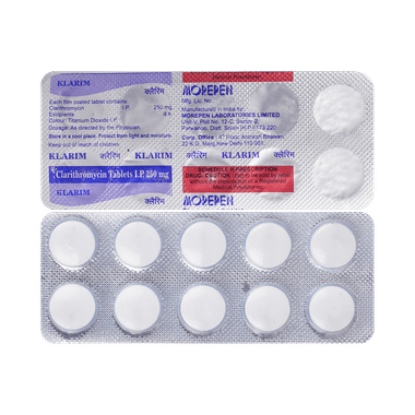 Klarim 250mg Tablet