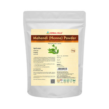 Herbal Hills Mehandi (Henna) Powder