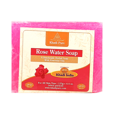 Khadi Pure Rose Water Soap