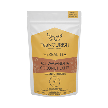 TeaNourish Herbal Tea Ashwagandha Coconut Latte