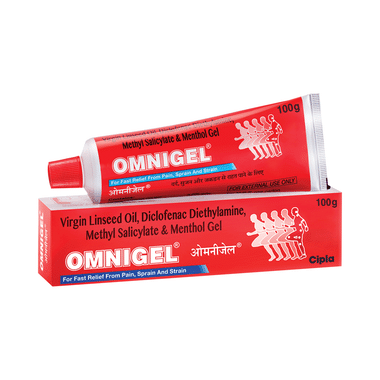 Omnigel For Fast Relief From Pain Sprain And Strain
