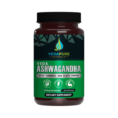 Vedapure Ashwagandha Anxiety & Stress Relief Capsule