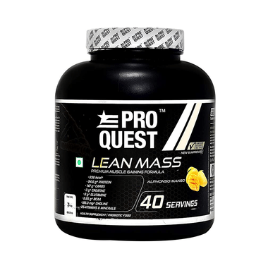Pro Quest Lean Mass Powder Alphonso Mango
